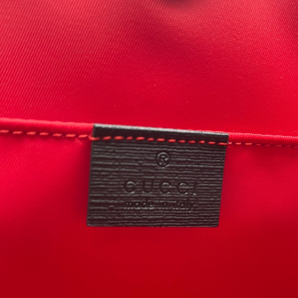 Gucci PVC HandBag with the iconic green cat design - Picture 10 of 12